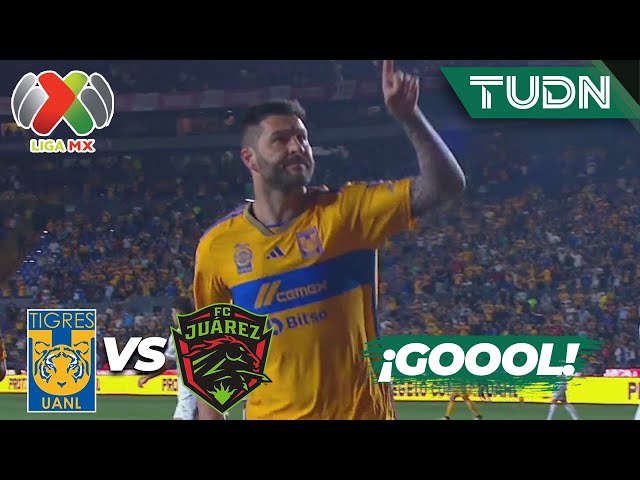 ¡EL DE SIEMPRE! Gol de Gignac | Tigres 1-0 Juárez | CL2024 - Liga Mx J9 | TUDN