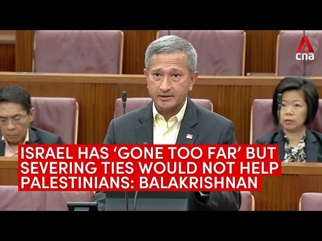 Israel's response has “gone too far” but severing ties would not help Palestinians: Balakrishna