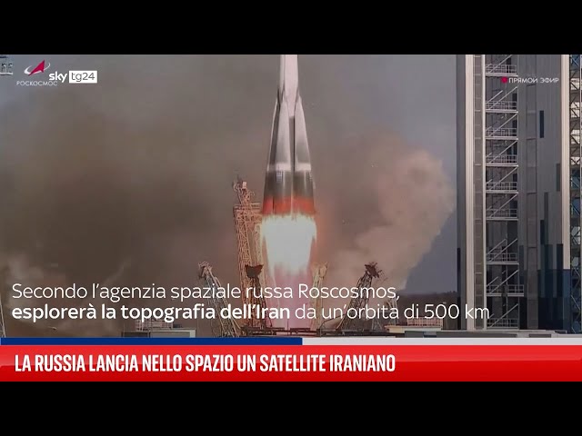 ⁣Russia lancia razzo Soyuz nello Spazio