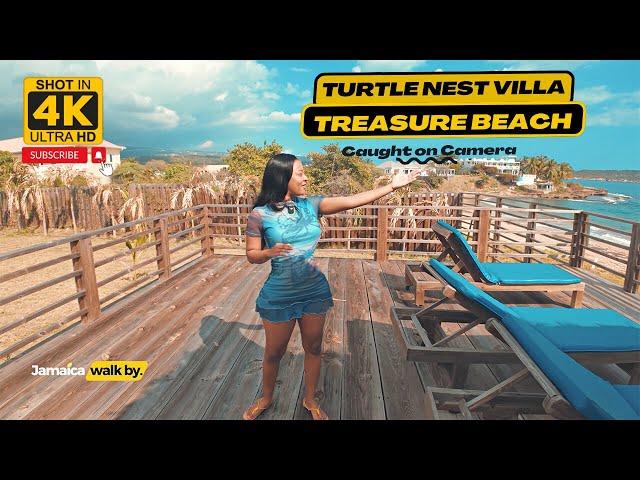 ✔️BREATHTAKING Experience Full Tour Of Turtles Nest Villa In Treasure Beach St Elizabeth Jamaica 4K