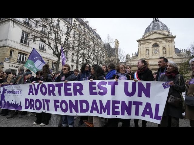 ⁣Verfassungsänderung in Frankreich: Senat stimmt für Recht auf Abtreibung