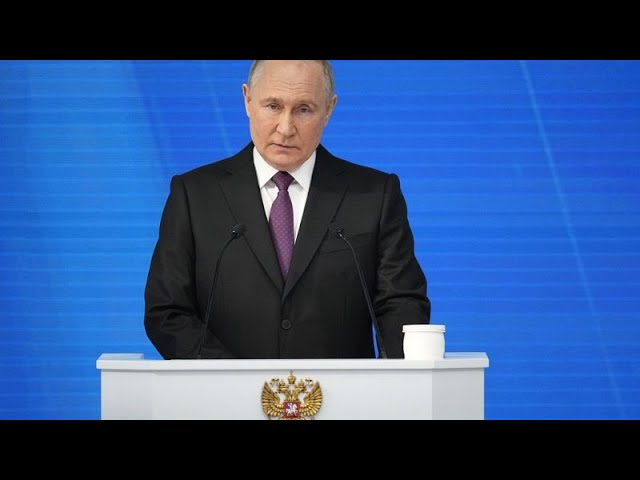 Putin en su discurso a la Nación: "Tenemos armas para golpear a los países occidentales"