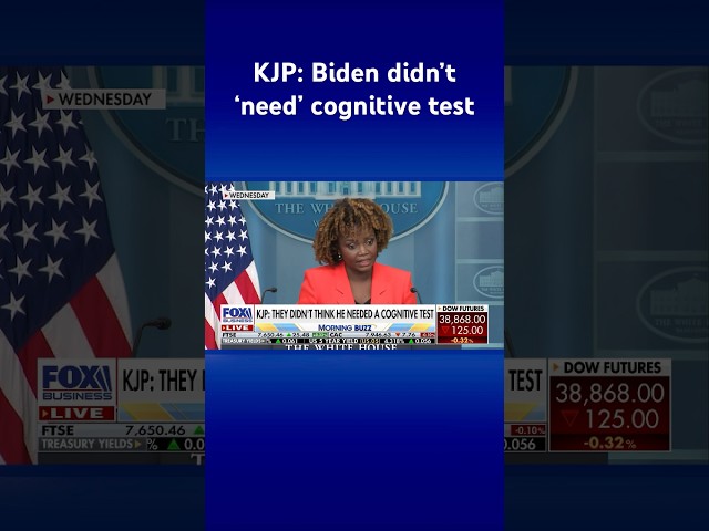 President Biden’s physical allegedly didn’t include cognitive test #shorts