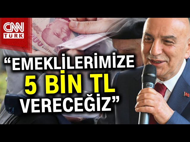 Turgut Altınok'tan Ankaralı Emeklilere Seçim Vaadi: "5 Bin TL Vereceğiz..." #Haber