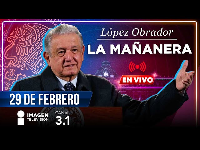 La Mañanera | En vivo desde Cancún | 29 de febrero de 2024