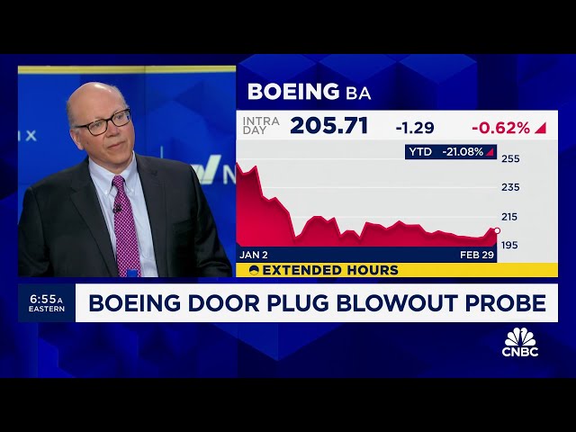 ⁣DOJ probing Boeing over door plug blowout incident: Here's what to know