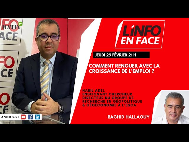 L'Info en Face avec Nabil Adel