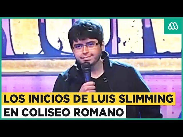 Los inicios de Luis Slimming: El día que participó en Coliseo Romano en Mega