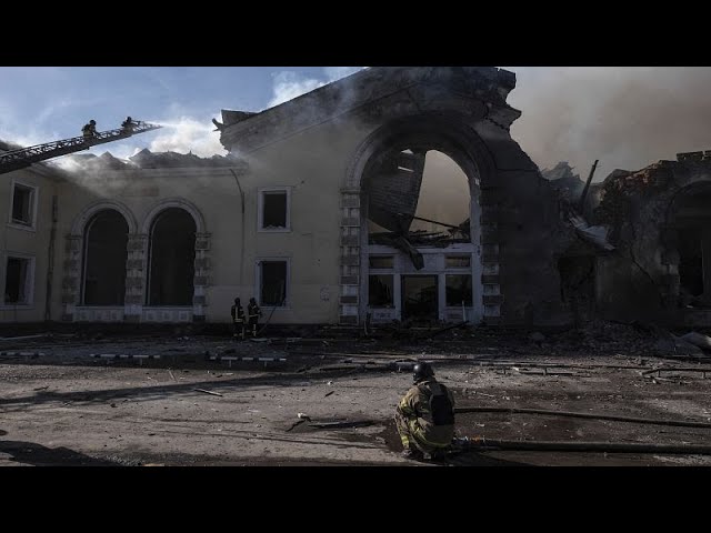 Misiles rusos alcanzan dos escuelas en la región de Donetsk