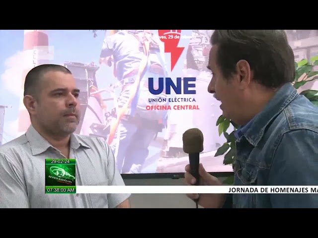 Actualización de la Generación Eléctrica en Cuba: 29/02/2024