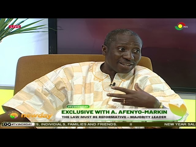 TV3NewDay: Exclusive with Majority Leader Afenyo-Markin