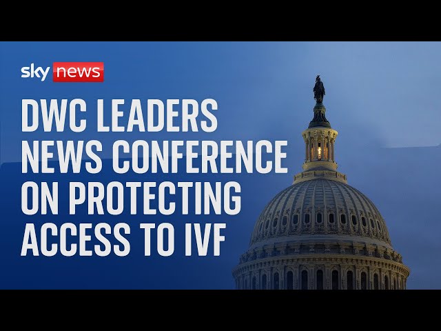 Watch live: Democratic Women's Caucus Leaders news conference on protecting access to IVF