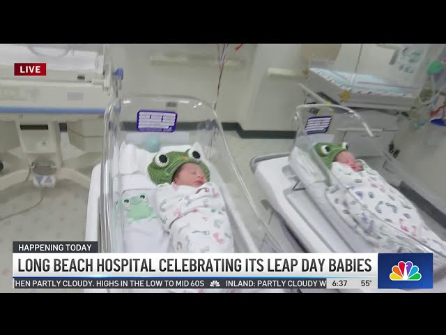 Long Beach hospital celebrates its Leap Day babies