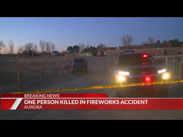 Man killed in explosion at Aurora dog park