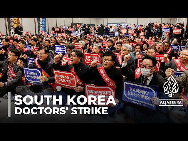 Striking doctors in South Korea defy deadline to return to work