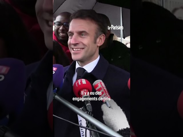 Macron promet qu’il se baignera dans la Seine avant les JO de Paris