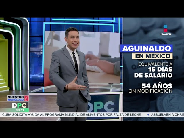 Aguinaldo podría pasar de 15 a 30 días | Monólogo