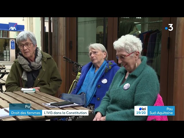 Béarn : réactions à l'inscription de l'IVG dans la Constitution