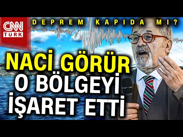 Naci Görür'den Korkutan Uyarı! O Bölgeyi İşaret Etti: "O Fay Hatları Stres Biriktiriyor&qu