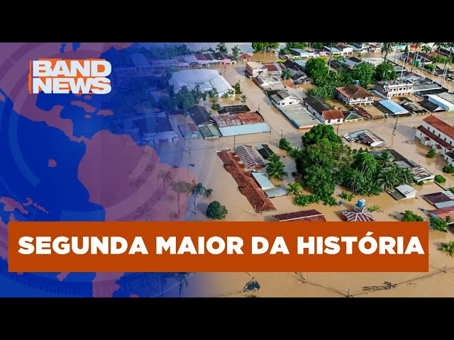 Defesa prevê que rio Acre atinja 17 metros em Xapuri | BandNews TV