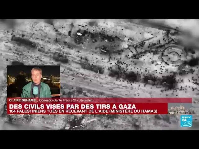 ⁣À Gaza, une distribution d'aide alimentaire tourne au cauchemar • FRANCE 24