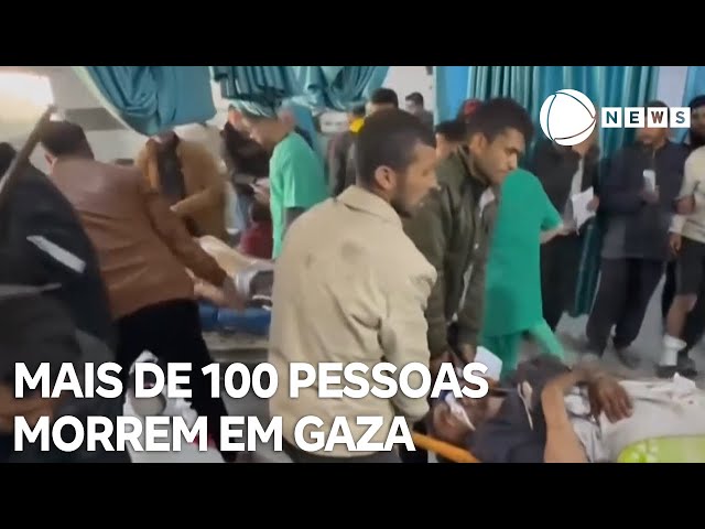 Mais de 100 pessoas morrem durante distribuição de comida em Gaza