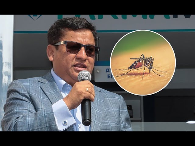 César Vásquez: "Se duplicaron las cifras de contagios por dengue"