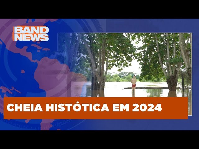 Rio Acre sobe 2 centímetros por horas, em Rio Branco | BandNewsTV