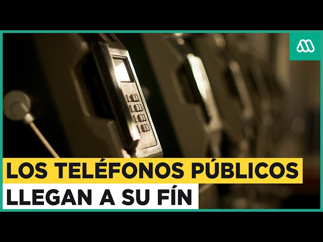 Teléfonos públicos llegan a su fín: Últimos aparatos son retirados de Santiago Centro