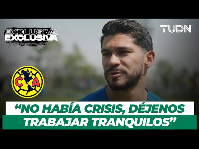 ¡ADVERTENCIA PARA CHIVAS! ⚠️ Henry Martín descarta crisis en América | TUDN