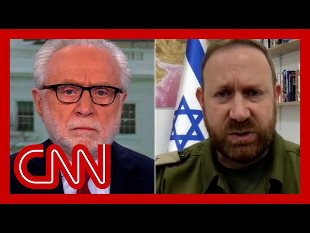 CNN presses IDF spokesperson on firing at civilians seeking aid