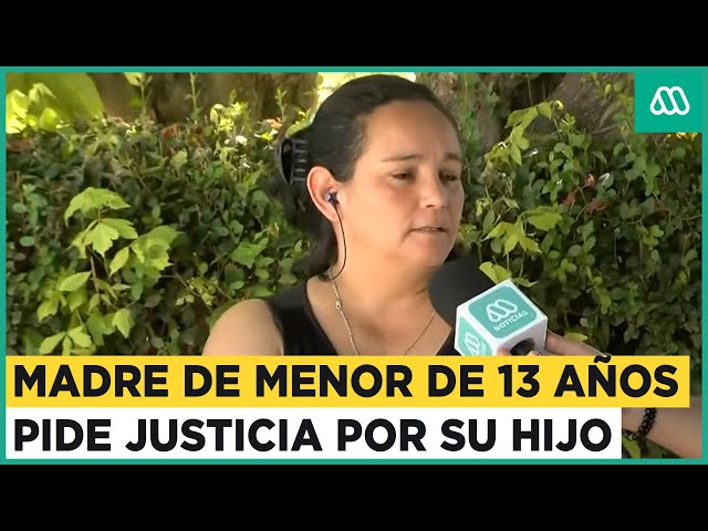 "Nosotros pedimos justicia": Madre de menor de 13 años tras el crimen de su hijo