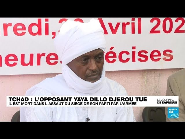 Au Tchad, le procureur annonce la mort de l'opposant Yaya Dillo Djerou • FRANCE 24