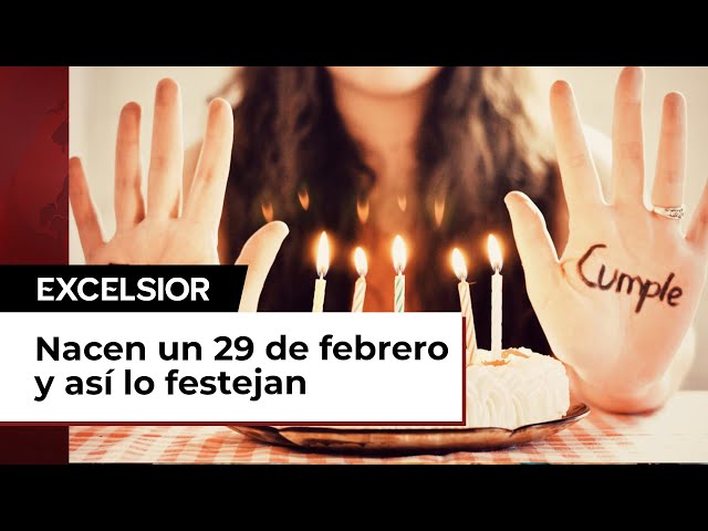 ⁣Año bisiesto: Así festejan los que cumplen años un 29 de febrero