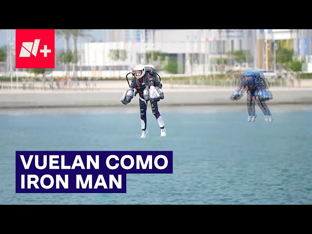 Realizan carreras tipo “Iron Man” en Dubái - N+