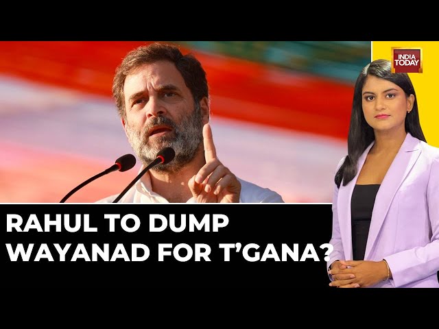 Rahul Gandhi NEWS: Rahul Gandhi All Set To Fight From Telangana? | Wayanad Or Telangana For Rahul?