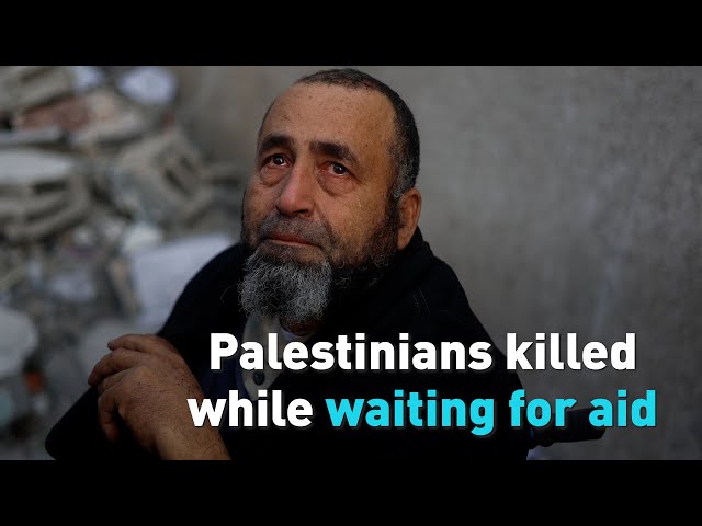 Palestinians killed while waiting for aid