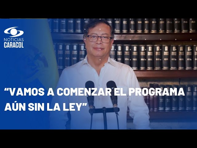 Presidente Petro anunció que todo "mayor de 80 años sin pensión va a recibir una del Gobierno&q