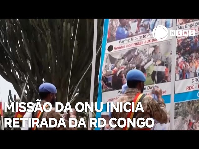 Missão da ONU inicia retirada gradual da República Democrática do Congo