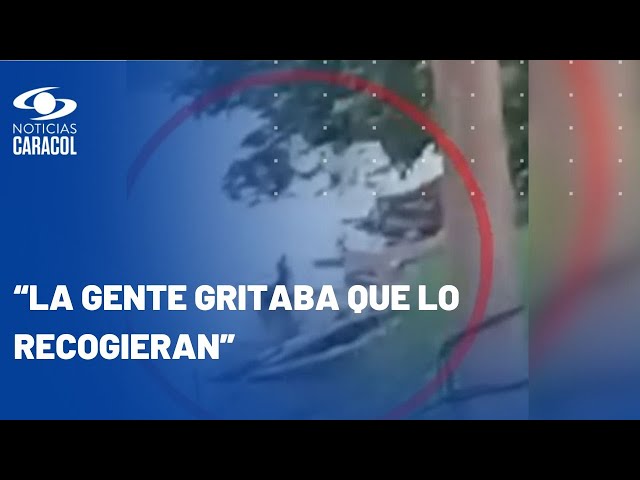 ⁣Hombre que grabó video en el que le dispararon al soldado Orozco afirmó que este “no llevaba armas&q