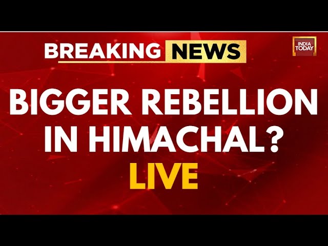 Himachal News LIVE: Himachal Political Crisis Escalates | Himachal Congress News | Sukhu News LIVE