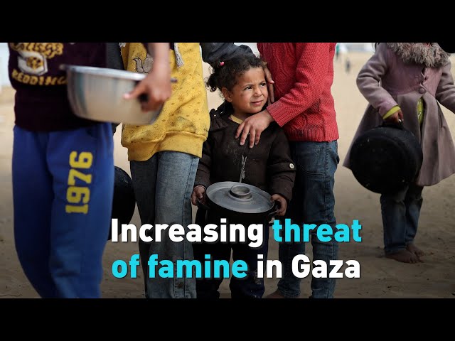 Increasing threat of famine in Gaza