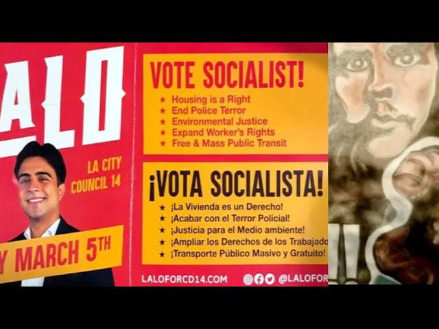 Candidato demócrata en Los Angeles llama al voto Socialista. Promete vivienda y transporte gratuito