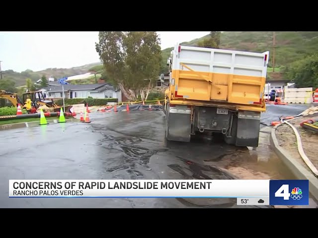 Rancho Palos Verdes community concerned over landslide movement