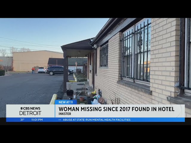 Woman missing since 2017 found in Inkster hotel