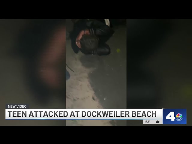 Teen brutally attacked at Dockweiler Beach