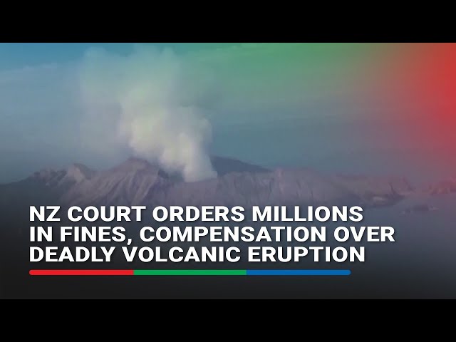 ⁣NZ court orders millions in fines, compensation over deadly volcanic eruption