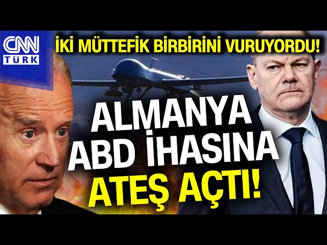 Kızıldeniz'de Dost Ateşi Vakası! Almanya Az Daha ABD İHA'sını Vuruyordu... #Haber