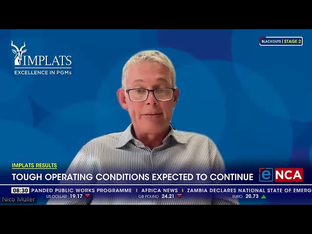 Implats results | Tough operating conditions expected to continue