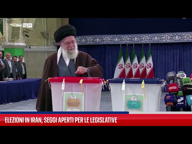 Iran, seggi aperti per le elezioni legislative